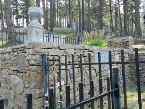 Calamity Janes gtav på Mount Moriuah kirkegården i Deadwood.