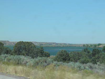 Snake River i Idaho kort før grænsen til Oregon