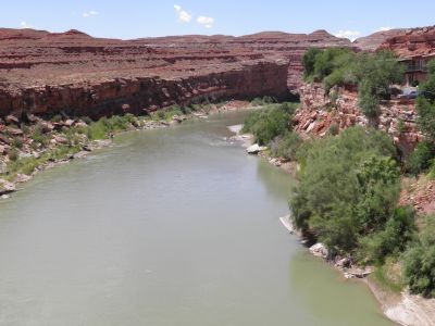San Juan River ved Mexican Hat