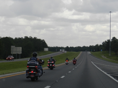 Motorcykler på I-10