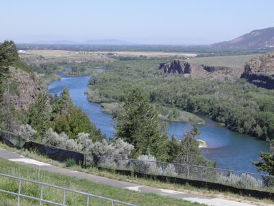 Snake River in Idaho, seen from U.S. Route 26