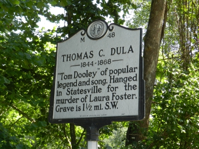 Tom Dooley Historical Marker