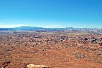 View from The Needles Overlook, south of Moab, Utah.