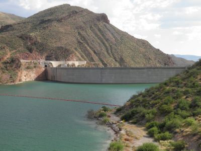 Roosevelt Dam on the Tonto River