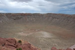 The Meteror Crater outside Flagstaff, Az