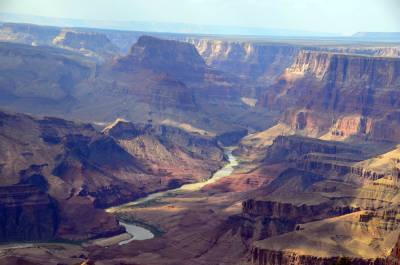 Colorado River in the bottom of Grand Canyon