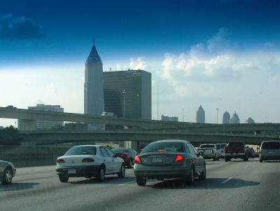 Passing through Atlanta, Georgia
