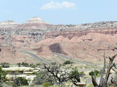 View from rest area on I-70.