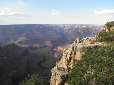 En af Grand Canyons sideklfter