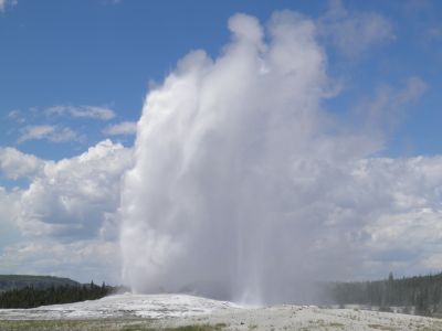 Old Faithful in action